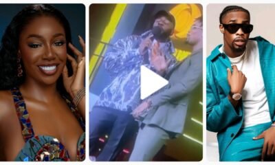 "Miss Boundaries Nor Go Sleep This Night, She Fit Kee Neo For Dream"- Netizens React As Neo Says He Has Nothing Romantic With Tolanibaj (VIDEO) Big brother naija all stars housemate, Neo was evicted today. During his eviction, Ebuka asked if him to explain his relationship with Tolanibaj, who was overly protective of him during the show. Neo stated that himself and Tolani are just friends, no romance between them. In his words: "Tolani and I have a friendship..nothing rom@ntic between us." Some comments online: @teelyestyle Miss boundary punching the air right now 😂😂😂 @mikkytorino This guy don’t love tolani 🙄 and its gr0ss that she’s f0rc!ng herself on him, likeee pls have some self respect @zidemporium You can breakup with me but am not breaking up with you in the mud😂. But Neo try the cover her small na @drphili 😂😂 Tolani will kee this Neo for dream 😂😂 @eyiuche Miss boundaries no go sleep this night oo 😂😂😂😂😂 @lex Someone check on miss boundaries 😂😂 @fazzy Low-key dem go think white money na fake eviction 😂😂😂he will back to house soon not knowing my guy don reach enugu state😂