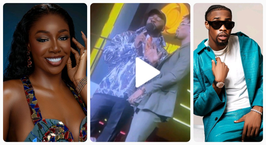 "Miss Boundaries Nor Go Sleep This Night, She Fit Kee Neo For Dream"- Netizens React As Neo Says He Has Nothing Romantic With Tolanibaj (VIDEO) Big brother naija all stars housemate, Neo was evicted today. During his eviction, Ebuka asked if him to explain his relationship with Tolanibaj, who was overly protective of him during the show. Neo stated that himself and Tolani are just friends, no romance between them. In his words: "Tolani and I have a friendship..nothing rom@ntic between us." Some comments online: @teelyestyle Miss boundary punching the air right now 😂😂😂 @mikkytorino This guy don’t love tolani 🙄 and its gr0ss that she’s f0rc!ng herself on him, likeee pls have some self respect @zidemporium You can breakup with me but am not breaking up with you in the mud😂. But Neo try the cover her small na @drphili 😂😂 Tolani will kee this Neo for dream 😂😂 @eyiuche Miss boundaries no go sleep this night oo 😂😂😂😂😂 @lex Someone check on miss boundaries 😂😂 @fazzy Low-key dem go think white money na fake eviction 😂😂😂he will back to house soon not knowing my guy don reach enugu state😂
