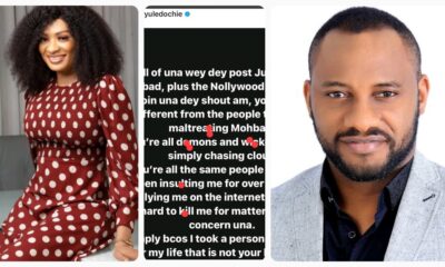 "None Of You Know What I Saw In My Home That Inspired My Decision For Taking A 2nd Wife.....How Many Of You F0ught For Mohbad When He Was Alive"- Yul Edochie Laments, Uses His Marriage & Critics As Case Study (DETAILS)