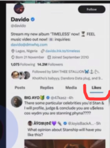 I Actually Dont Know Who You Are- Davido Tells Phyna After She Tweeted He H@tes Her (DETAIL)