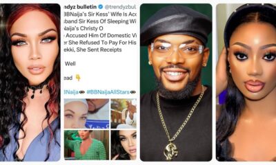 Netizens Rain In$ults On BBN Kess & Christy O After Kess Wife Accused Him Of Cheating On Her With Christy O, Money Sc@m & Domestic V!olence (DETAIL)