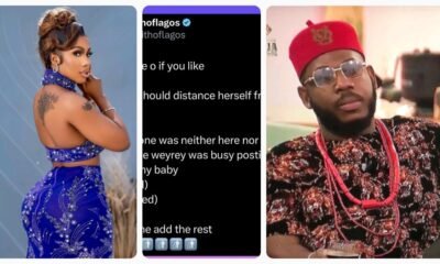 "Re-evaluate Your Friends"- Frodd Tells Mercy Eke, Fan Lists Names Of Celebrities She Should Avoid (DETAIL)