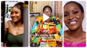 "Purrrrrr.....Your pocket will never run dry, thank you Baye fans for the massive support"- Ilebaye's mum thanks her daughter's fans weeks after winning the show (VIDEO)