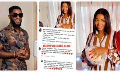"Thank You For Being The Best Partner & Treating Me With Dignity, You've Changed My Life"- Alexis Ifeanyi Ogbodo, Founder of FirstNollyTV Pens Sweet Words To His Fiancee, Actress Ekene Umenwa, She Replies