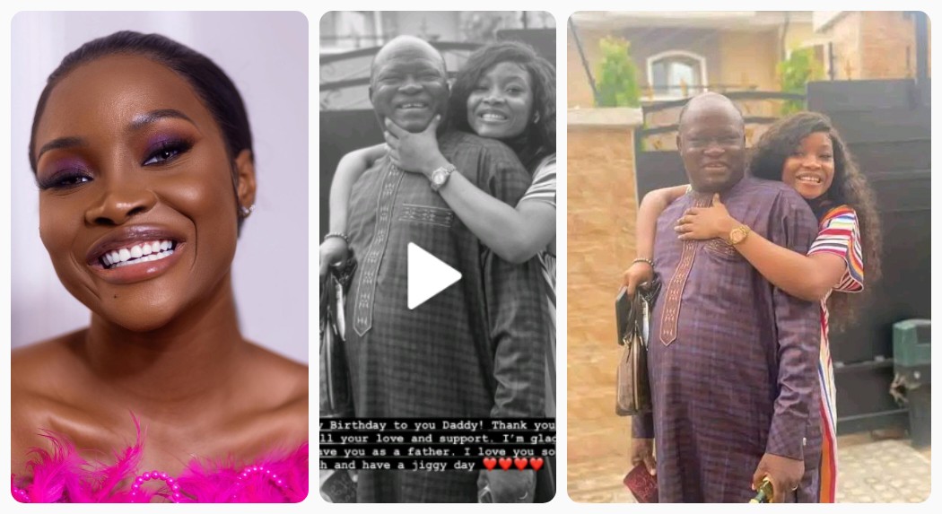 "I'm Glad To Have You As A Father"- Ilebaye Pens Sweet Note To Her Dad On His Birthday (VIDEO/PHOTOS)
