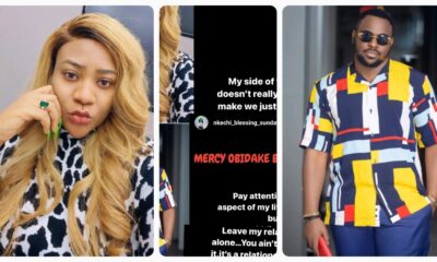 Actress Nkechi Blessing Breaks Silence After She & Her Boyfriend Xxssive unfollowed each other on instagram