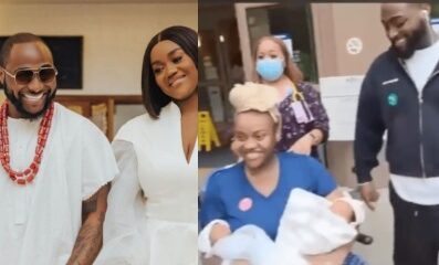 'When me and my wife found out we were having twins, we were shaking' - Davido speaks for the first time after he and Chioma welcomed their twins (VIDEO)
