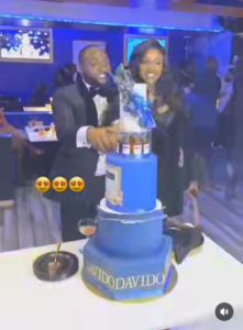 Videos & Photos from Davido’s 31st birthday dinner in Atlanta last night