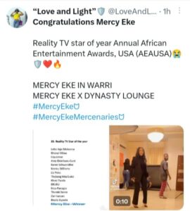 Mercy Eke on Liquorose and Khosi