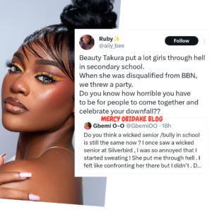 "When She Was Disqualified We Threw A Party, Beauty Is H0rrible, Was A Bully In Secondary School"- Lady Alleges (DETAIL)