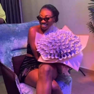  "My Love For You Is A Stotm Of Emotions, Thundering With Passion...."- Doyin David Pens Sweet Note To Her Fans After They Surprised Her With Gifts Worth Millions (PHOTOS/VIDEO)