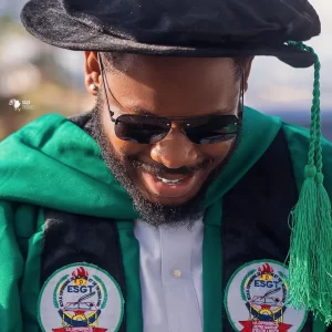 "Steady Winning" BBN Frodd Writes As He Bags Doctorate Degree (PHOTOS)