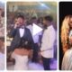 "This Is A Huge Embarassment To Your Husband, Fear Women That Worship Religious Men"- Netizens Criticise Actress Ekene Umenwa For Hugging & Kneeling For Moses Bliss In Her Wedding (VIDEO/PHOTOS)