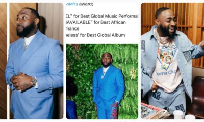 "DELAY IS NOT DENIAL"- Davido Writes, As He Finally Gets 3 Nominations Fof Grammy Award