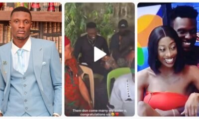 "What Happened Between Him & Doyin" Reactions As Video Of BBN Chizzy Getting Married Surfaces