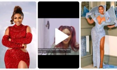 "You Don’t Repeat Clothes But You Are Battling With Insufficient English" Netizens Bl@st Mercy Eke After Video Of Her Saying She Doesn't Repeat Clothes Resurfaced