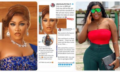 "I'm A Benin Girl That Wants To Marry & Settle Down, Stop All These Shalaye & Apologise..."- Phyna Blows Hot After Blessing CEO Said All Benin Women Are Irresponsible (DETAIL)