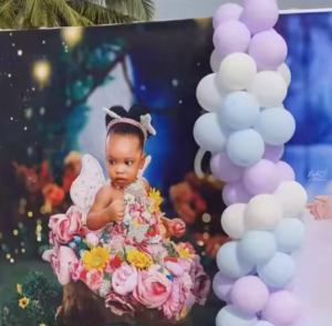 "Today, I reflect on the blessing, joy, and motivation you brought into my life"- Queen Mercy Atang celebrates Daughter, Keilah on her first birthday (PHOTOS)