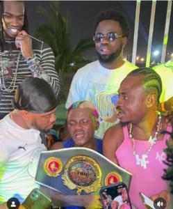 Portable Beats Charles Okocha In Celebrity Boxing Fight (DETAIL)