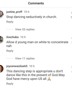 "Na Inside Church You Dey Dance This Kain Dance'' Destiny Etiko accused of "dancing seductively" and causing distractions in a popular church (VIDEO/DETAIL)