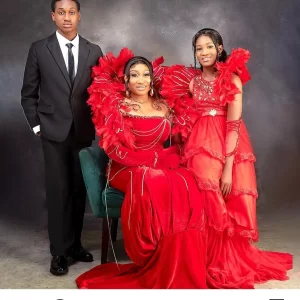 "Wey Your Husband" Tr0lls Camp On Oge Okoye's Post After She Shared Lovely Photos With Her Kids