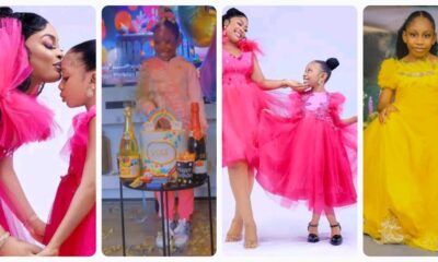 "I’m the luckiest woman on earth cos I’m your mummy"- Actress Nuella Njuigbo Celebrates Daughter's 9th Birthday (PHOTOS)