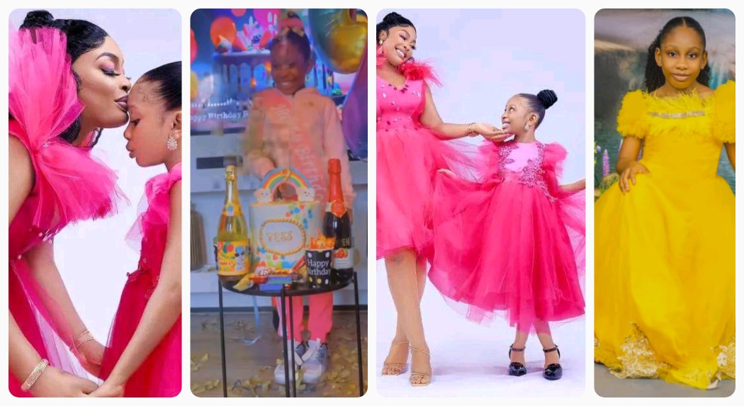 "I’m the luckiest woman on earth cos I’m your mummy"- Actress Nuella Njuigbo Celebrates Daughter's 9th Birthday (PHOTOS)