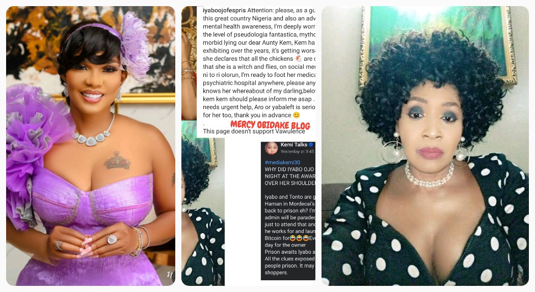 "Very Soon Kemi Olunloyo Will Tell Us Chickens Are Dogs, I'm Ready To Foot Her Medical Bills In Any Psychiatric Hospital....." - Iyabo Ojo Reacts As Kemi Olunloyo Reveals Iyabo Is The Owner Of Gistlover, Earning 30 Million Naira Monthly (DETAIL)
