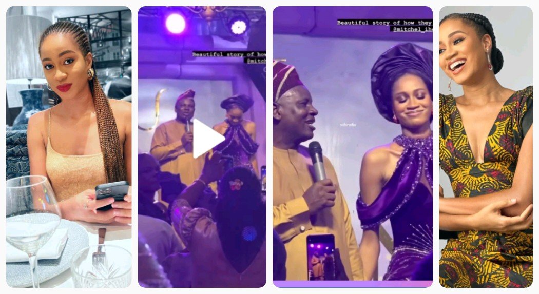 “I decided to play a prank on her” — Mitchel Ihezue’s husband, Nicholas Ukachukwu shares the beautiful story of how they met (VIDEO)