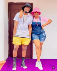 Actor jnr pope and wife new house