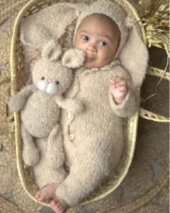 Reality TV star Maria Chike shares first photos of her son, AmaraNna Leonardo