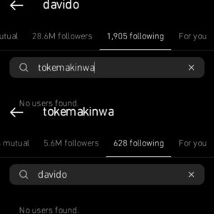 Toke makinwa and davido