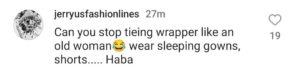 "Stop Tying Wrapper Like Old Woman"- Fan Advices Newly Wedded Actress, Ekene Umenwa (VIDEO)