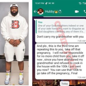 Ab0rt The Baby & Return My 600k - Harrysong Allegedly Tells Wife As They Experience Serious Marital Cr!ses (DETAIL)