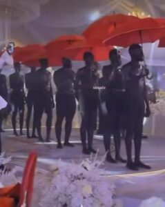 "How Can You Be Preaching Christ & Allowing This Evil In Your Wedding"- Netizens React To Pretty Mike's Entrance Into Veekee James Wedding (VIDEO)
