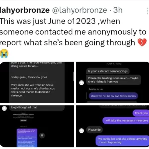 "My sister boyfriend has finally murd €red her"- Lady cries out as Nigerian man reportedly ends it all after k#lling his girlfriend over a misunderstanding in Lagos (DETAIL)