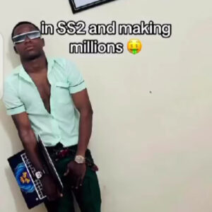 Self Made Nigerian SS2 Boy Flaunts His Expensive Assets