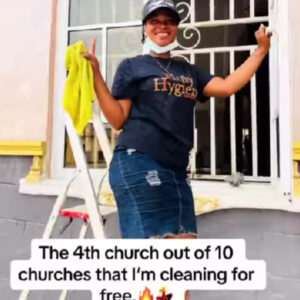 Lady who cleaned churches for free
