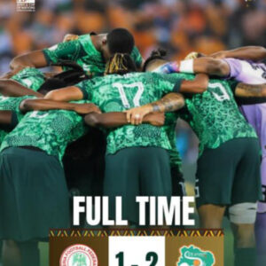 Boys destroy television after Super Eagles loss to Ivory Coast 