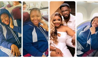"I HELD THE HANDS OF GOD AND HE GAVE ME EVERYTHING HIS CHILDREN DESERVES"- Actress Ekene Umenwa Writes As She Relocates To UK (PHOTOS)