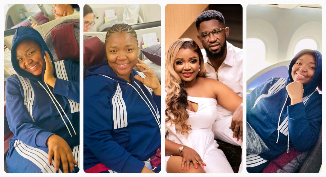 "I HELD THE HANDS OF GOD AND HE GAVE ME EVERYTHING HIS CHILDREN DESERVES"- Actress Ekene Umenwa Writes As She Relocates To UK (PHOTOS)