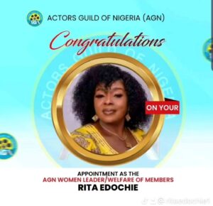 May Edochie to Rita As AGN women's leader