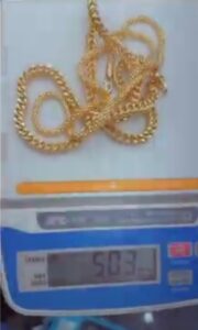 Girls Advocate, Chiamaka Ugoo Gifts Her Husband A 5 Million Naira Gold Necklace As Valentine/Birthday Gift (VIDEO