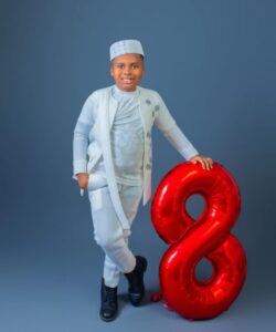 "Whenever I Count My Blessings, I Count You, I Am Blessed To Have You As My Son" - Olakunle Churchill Celebrates Son's Birthday As He Clocks 8