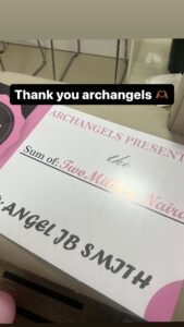 Angel Smith Receives 2 Million Naira From Fans, Boxes Of Gifts & Private Dinner With Lover, Soma (VIDEO/PHOTOS)