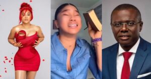 "If It Is True, Let All The Curses In The Bible Come Upon Me" - Beauty Expert, Diadem Denies Claims Of Affair With Lagos State Governor, Sanwo Olu (VIDEO)