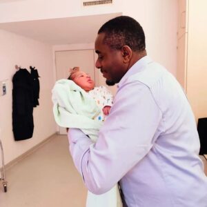 "A DOUBLE BLESSING FOR ONE LOSS, My Family & I Are Comforted"- Emeka Ike Says As He Welcomes Baby Girl On His Birthday"