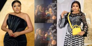 "How come Bobrisky won best dressed female award... Who picked him? " - Actress, Toyin Abraham reacts to Bobrisky winning the best dressed female at a movie premiere last night (VIDEO)