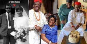 Bbnaija Host, Ebuka Obi Uchendu Excited As Parents Mark 55th Wedding Anniversary