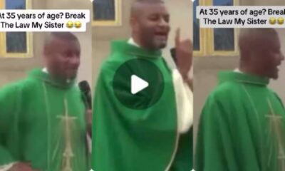 "Accept Any Man That's Proposes To You Or Go And Propose To Him By Yourself" – Catholic Pastor Tells Single Ladies At 35 Years (VIDEO)